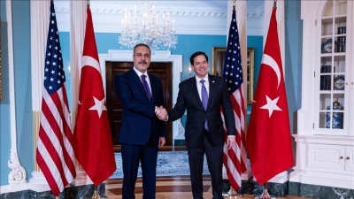Türkiye / États-Unis : Fidan et Rubio discutent du processus de paix Russie-Ukraine et de la situation à Gaza