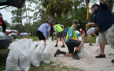 Floride : les habitants se préparent à l'arrivée du puissant ouragan Milton