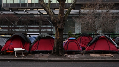 Londres : les rues des riches deviennent le refuge des sans-abri