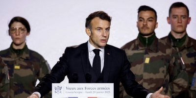 Pour ses traditionnels vœux aux Armées, Macron plaide pour 